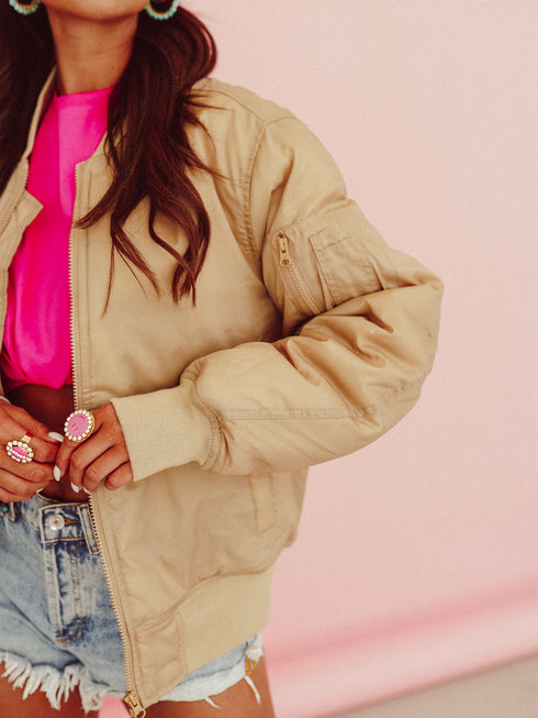Unisex Bomber Jacket Basic